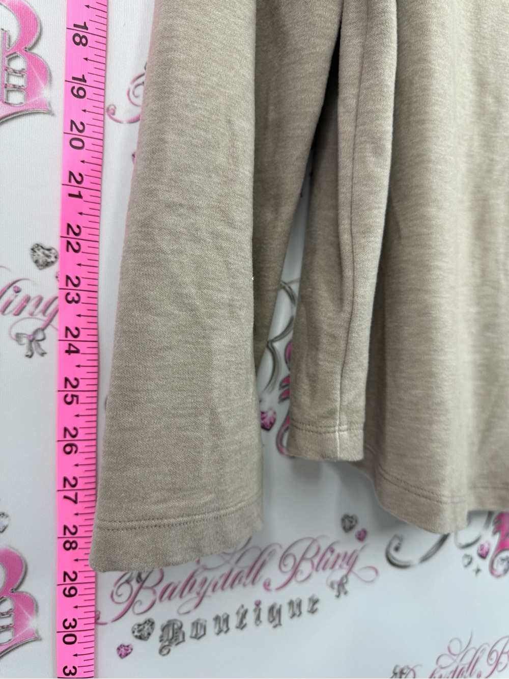 Windriver T-Max heat shirt top Neutral Taupe Turtleneck Long Sleeve Top - Picture 3 of 11